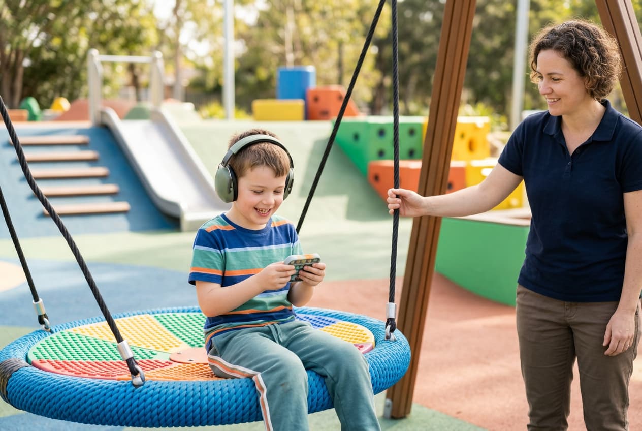 Short break play and outdoor activity